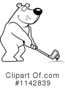 Golfing Clipart #1142839 by Cory Thoman