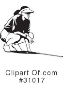Golfing Clipart #31017 by David Rey