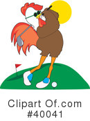 Golfing Clipart #40041 by Maria Bell