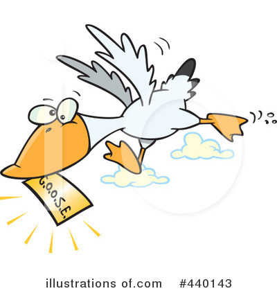 Royalty-Free (RF) Goose Clipart Illustration by toonaday - Stock Sample #440143