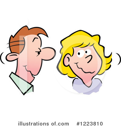 Royalty-Free (RF) Gossip Clipart Illustration by Johnny Sajem - Stock Sample #1223810