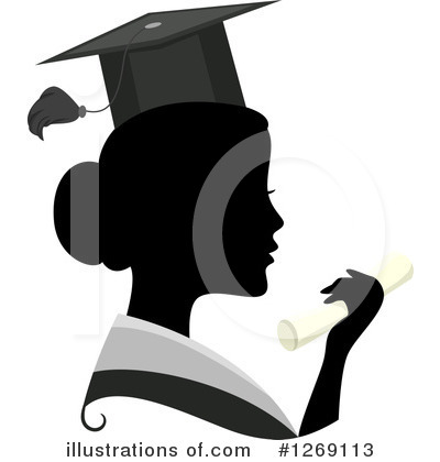 Royalty-Free (RF) Graduate Clipart Illustration by BNP Design Studio - Stock Sample #1269113