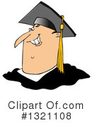 Graduate Clipart #1321108 by djart