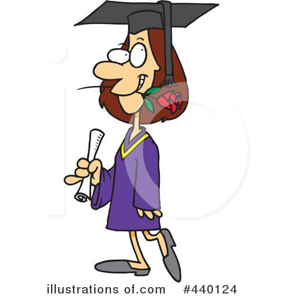 Graduation Clipart #440124 by toonaday