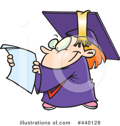 Graduate Clipart #440128 by toonaday