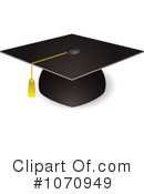 Graduation Cap Clipart #1070949 by michaeltravers
