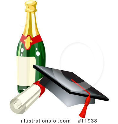 Royalty-Free (RF) Graduation Clipart Illustration by AtStockIllustration - Stock Sample #11938