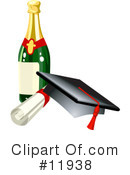 Graduation Clipart #11938 by AtStockIllustration