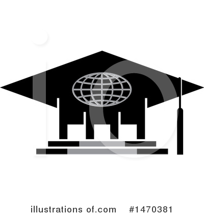 Royalty-Free (RF) Graduation Clipart Illustration by Lal Perera - Stock Sample #1470381