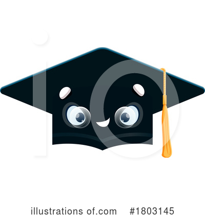 Royalty-Free (RF) Graduation Clipart Illustration by Vector Tradition SM - Stock Sample #1803145
