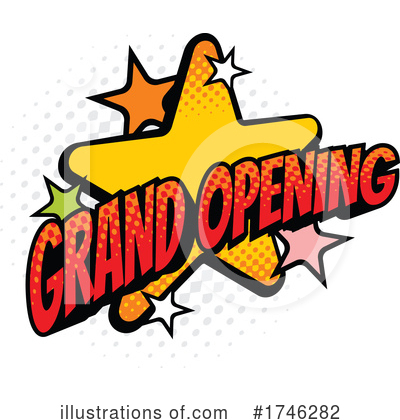 Grand Opening Clipart #1746282 by Vector Tradition SM