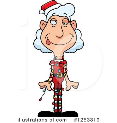 Royalty-Free (RF) Grandma Elf Clipart Illustration by Cory Thoman - Stock Sample #1253319