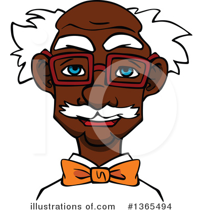 Old Man Clipart #1365494 by Vector Tradition SM