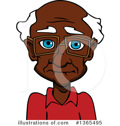 Old Man Clipart #1365495 by Vector Tradition SM