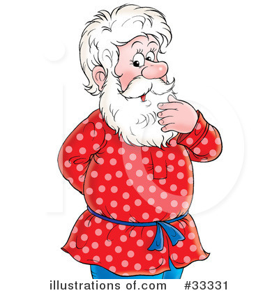Royalty-Free (RF) Grandpa Clipart Illustration by Alex Bannykh - Stock Sample #33331