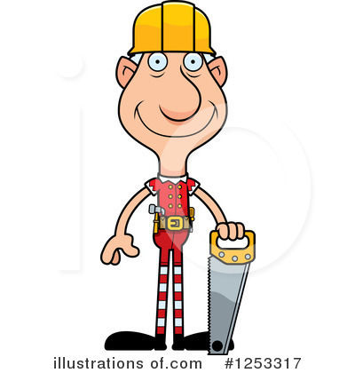 Builder Clipart #1253317 by Cory Thoman