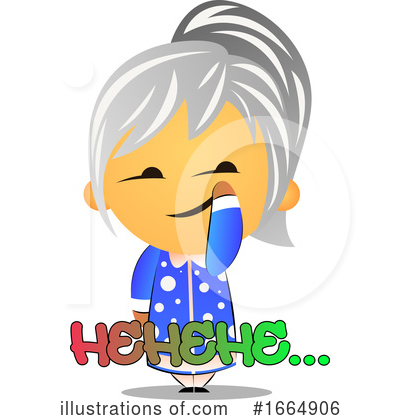 Royalty-Free (RF) Granny Clipart Illustration by Morphart Creations - Stock Sample #1664906