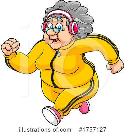 Exercising Clipart #1757127 by Hit Toon