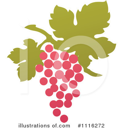 Royalty-Free (RF) Grapes Clipart Illustration by elena - Stock Sample #1116272