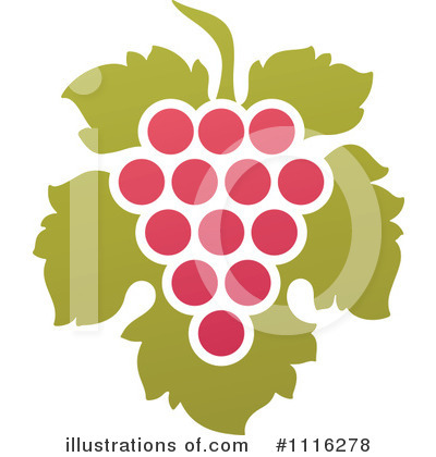 Royalty-Free (RF) Grapes Clipart Illustration by elena - Stock Sample #1116278