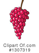 Grapes Clipart #1307319 by Vector Tradition SM