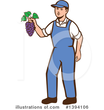 Grapes Clipart #1394106 by patrimonio