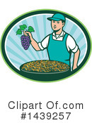 Grapes Clipart #1439257 by patrimonio