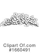 Grapes Clipart #1660491 by AtStockIllustration