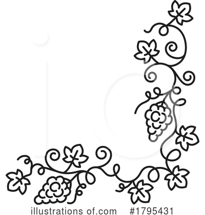 Vine Clipart #1795431 by Vector Tradition SM