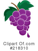 Grapes Clipart #218310 by Pams Clipart