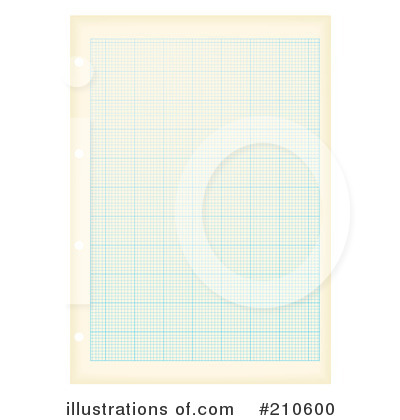 Royalty-Free (RF) Graph Paper Clipart Illustration by michaeltravers - Stock Sample #210600