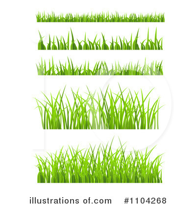 Royalty-Free (RF) Grass Clipart Illustration by vectorace - Stock Sample #1104268