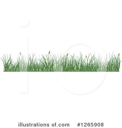Grass Border Clipart #1265908 by Vector Tradition SM