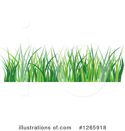 Grass Border Clipart #1265918 by Vector Tradition SM