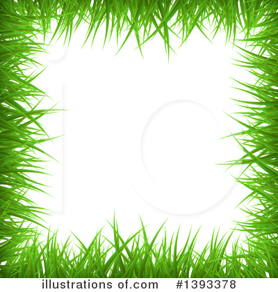Grass Border Clipart #1393378 by vectorace