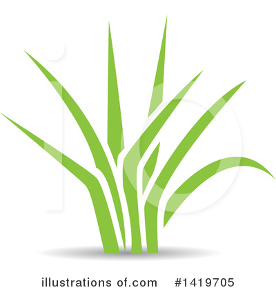 Royalty-Free (RF) Grass Clipart Illustration by cidepix - Stock Sample #1419705