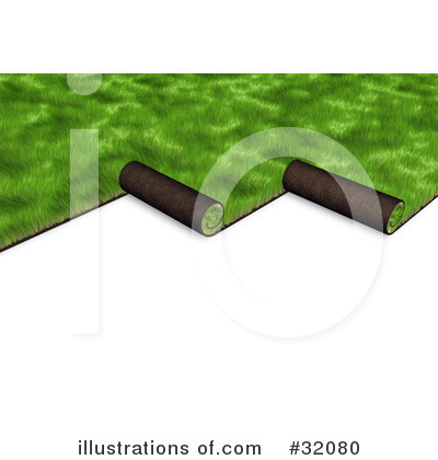 Royalty-Free (RF) Grass Clipart Illustration by Frog974 - Stock Sample #32080