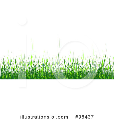 Royalty-Free (RF) Grass Clipart Illustration by Pushkin - Stock Sample #98437