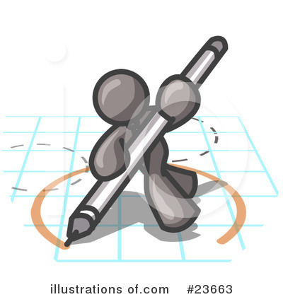 Pen Clipart #23663 by Leo Blanchette