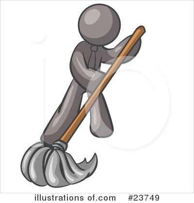 Cleaning Clipart #23749 by Leo Blanchette