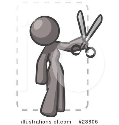 Royalty-Free (RF) Gray Collection Clipart Illustration by Leo Blanchette - Stock Sample #23806