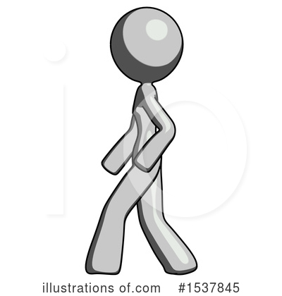 Royalty-Free (RF) Gray Design Mascot Clipart Illustration by Leo Blanchette - Stock Sample #1537845