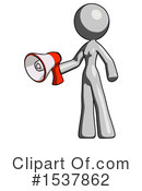 Gray Design Mascot Clipart #1537862 by Leo Blanchette