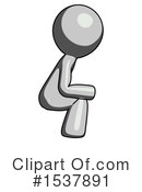 Gray Design Mascot Clipart #1537891 by Leo Blanchette