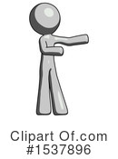 Gray Design Mascot Clipart #1537896 by Leo Blanchette