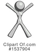 Gray Design Mascot Clipart #1537904 by Leo Blanchette