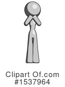 Gray Design Mascot Clipart #1537964 by Leo Blanchette