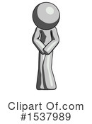 Gray Design Mascot Clipart #1537989 by Leo Blanchette