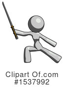 Gray Design Mascot Clipart #1537992 by Leo Blanchette
