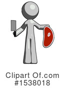 Gray Design Mascot Clipart #1538018 by Leo Blanchette